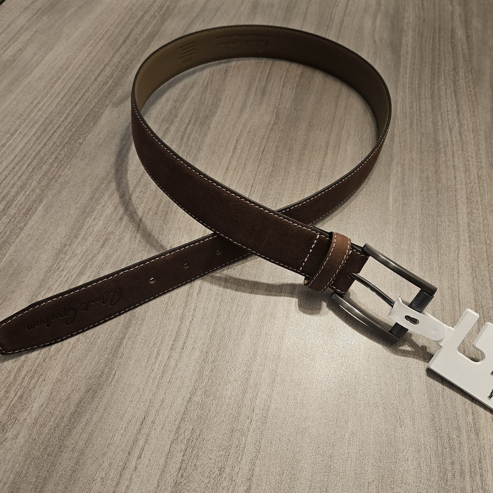 Robert Graham Ripaso Belt Mens Size 34 Tan $98‎ MSRP NEW